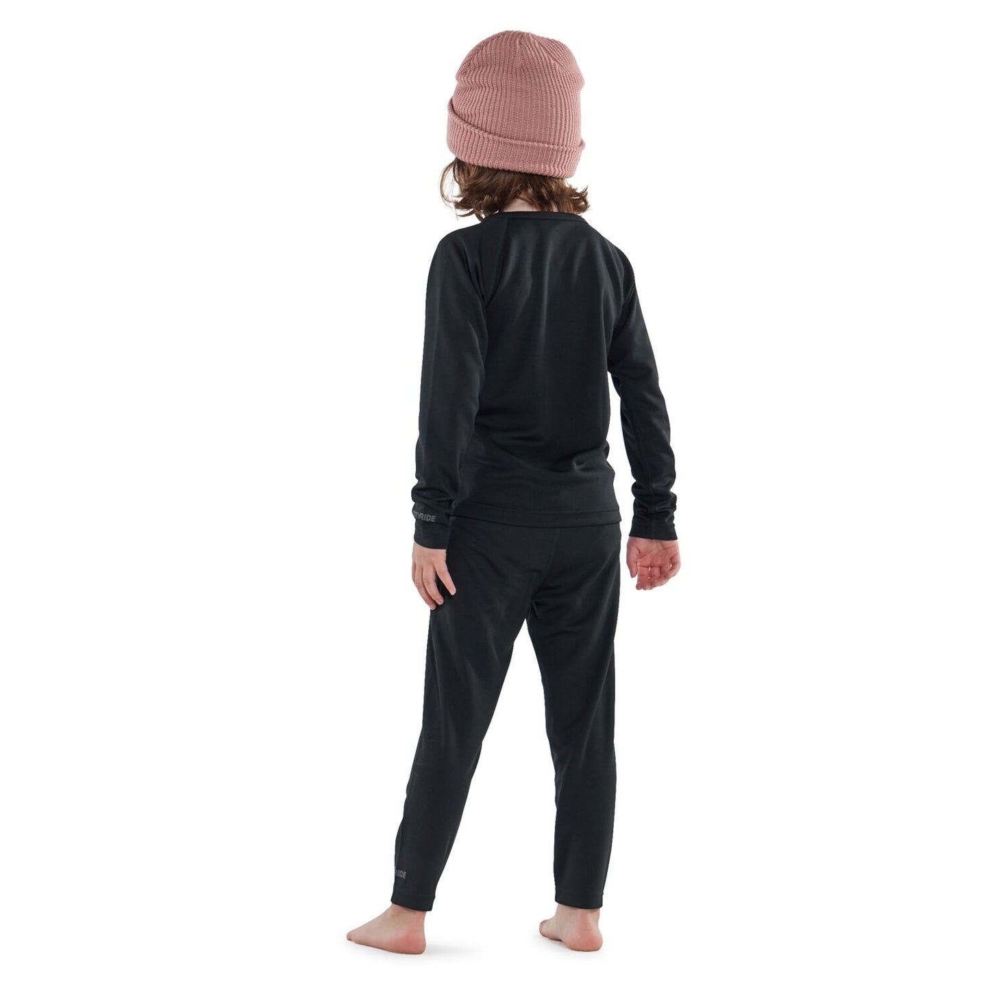 2024 BURTON TODDLERS FLEECE BASE LAYER SET TRUE BLACK