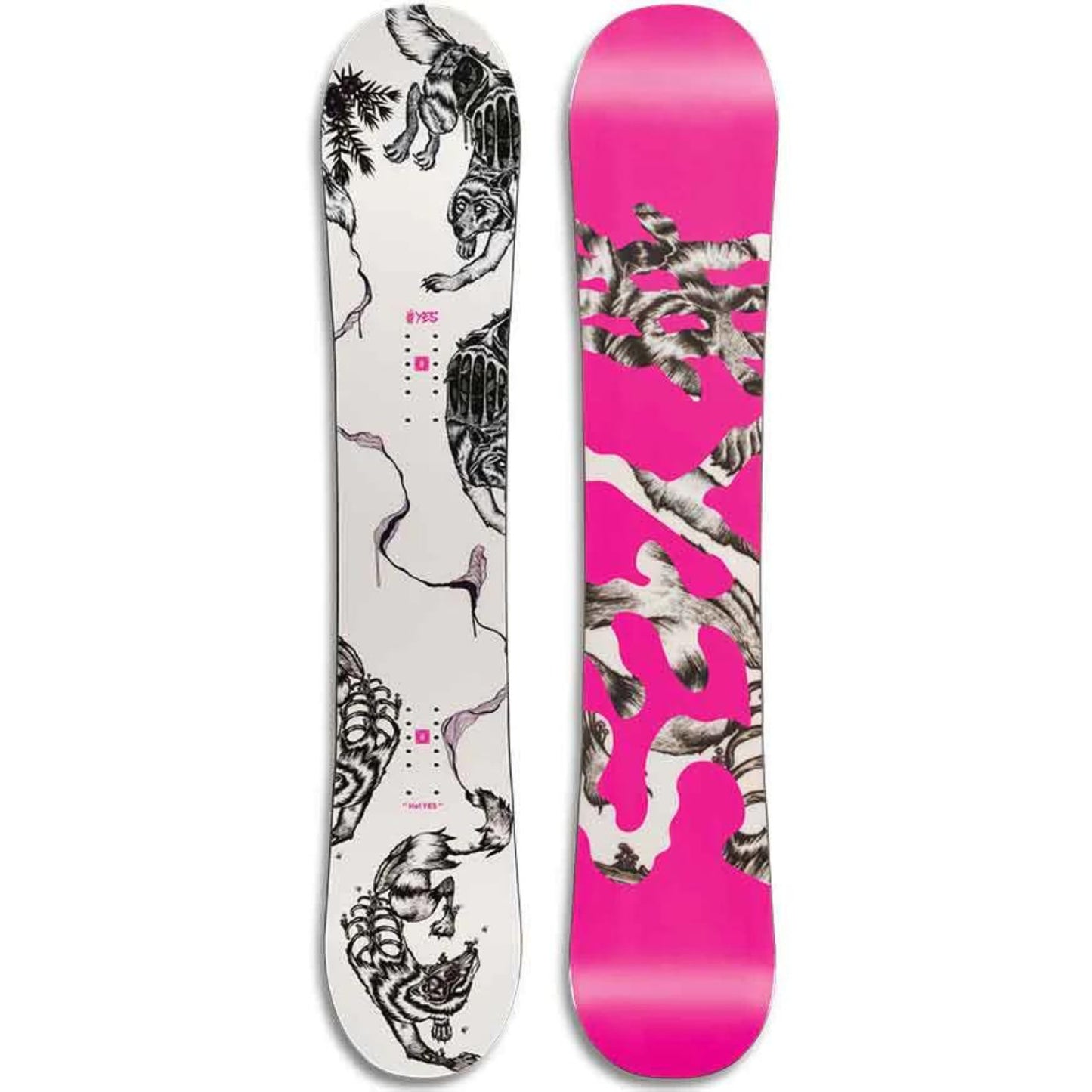 2025 YES WMNS HEL YES SNOWBOARD
