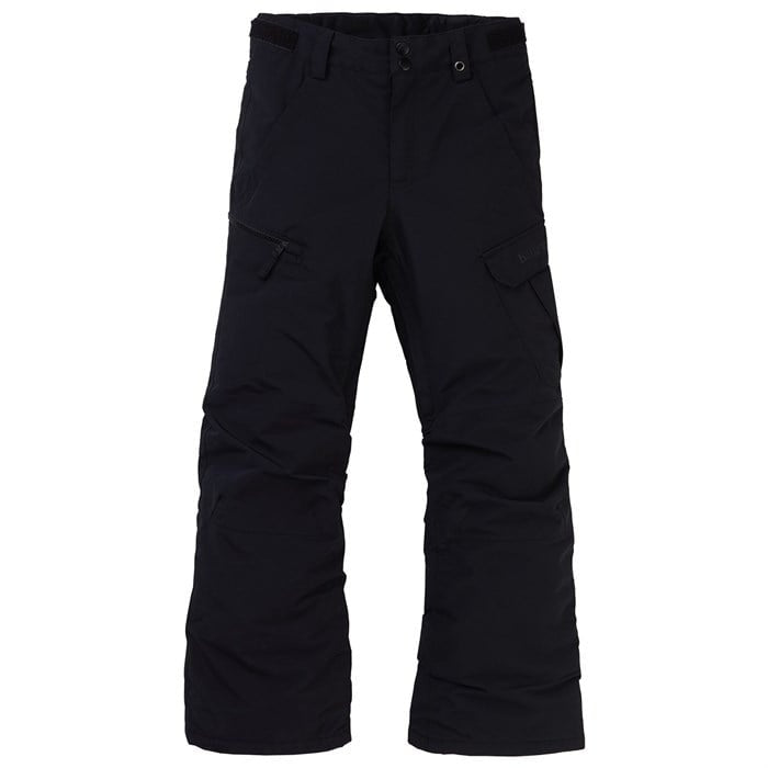 2024 BURTON BOYS EXILE 2L CARGO PANTS TRUE BLACK