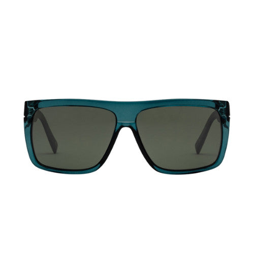 ELECTRIC BLACK TOP DAWN SUNGLASSES w/ GREY PLR LENS