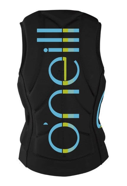 2022 O'NEILL WMNS SLASHER FULL-ZIP COMP VEST BLK/BLK