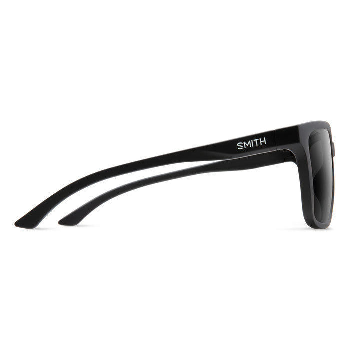 SMITH SHOUTOUT MATTE BLACK SUNGLASSES w/ CP PLR BLK
