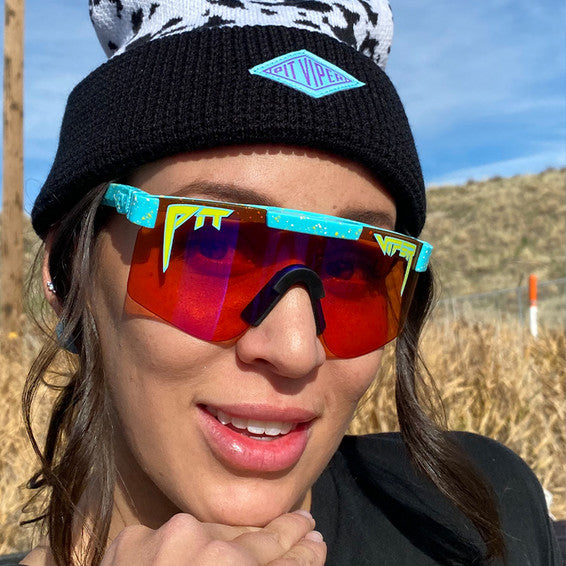 PIT VIPER THE MOTORBOAT SUNSET SINGLE WIDE SUNGLASSES