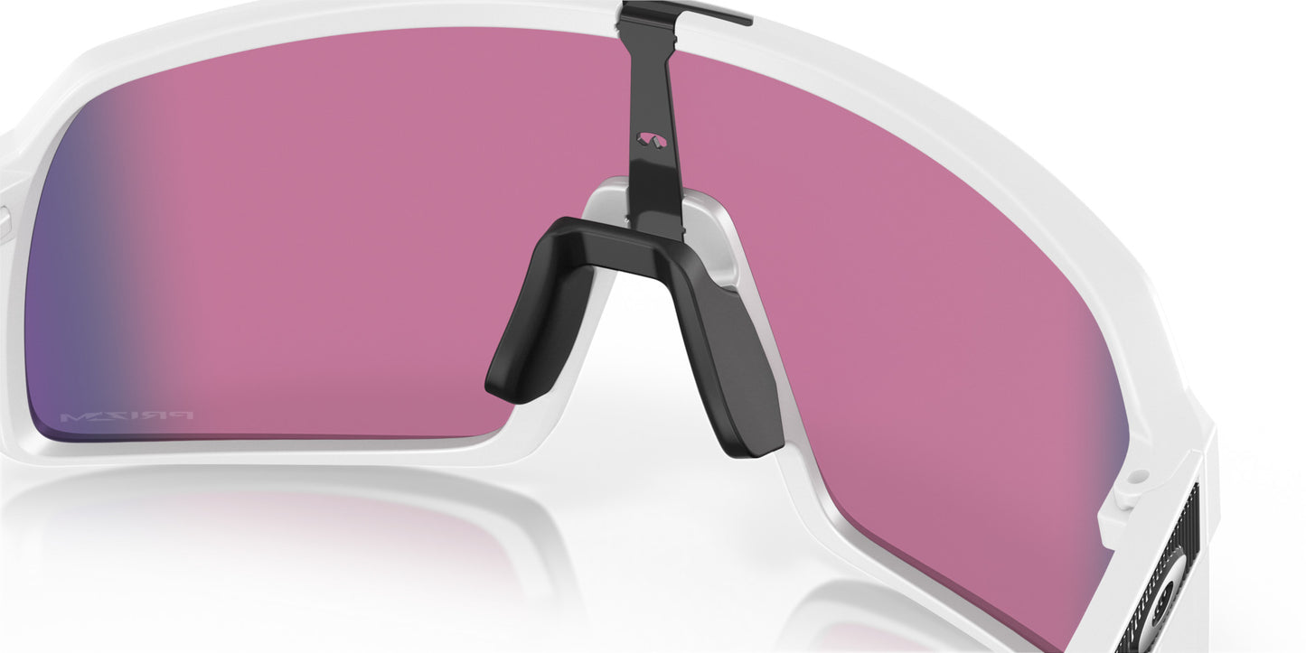 OAKLEY SUTRO MATTE WHT SUNGLASSES w/ PRIZM ROAD LENS