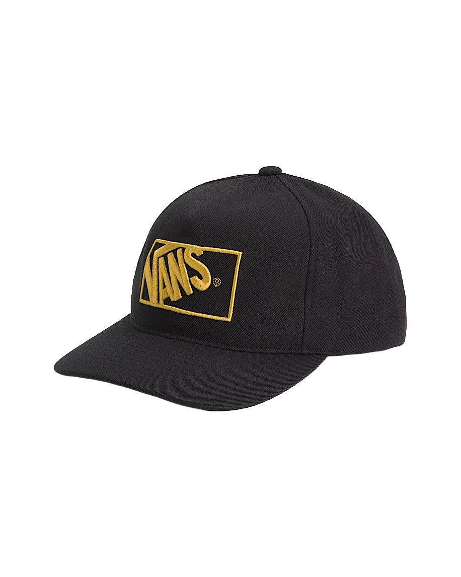 VANS MENS FORMULA SNAPBACK HAT HO25 (F0E) BLACK/BURNT GOLD