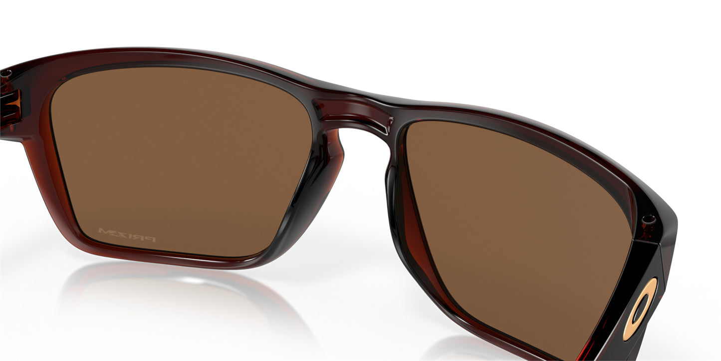 OAKLEY SYLAS POLISHED ROOTBEER SUNGLASSES w/ PRIZM BRNZ LENS