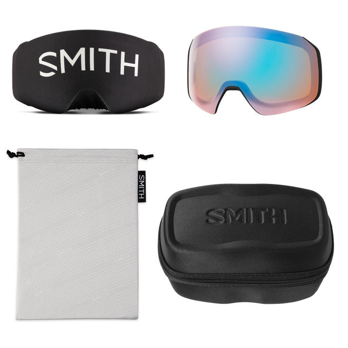 2026 SMITH 4D MAG S GGL BLK W/ CP EVRDY BLU MRR + CP STRM BLU SNSR MRR