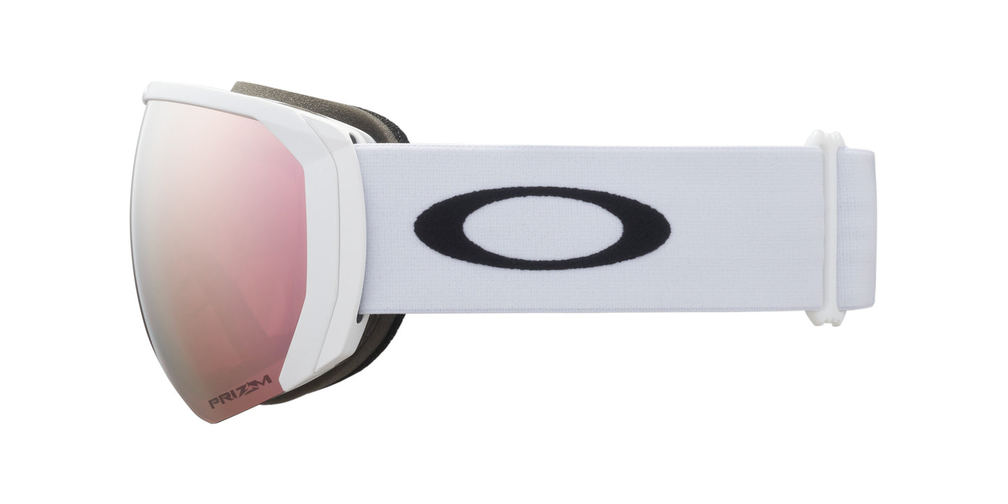 2025 OAKLEY FLIGHT PATH L GGL MT WHITE w/ PRZM RS GLD