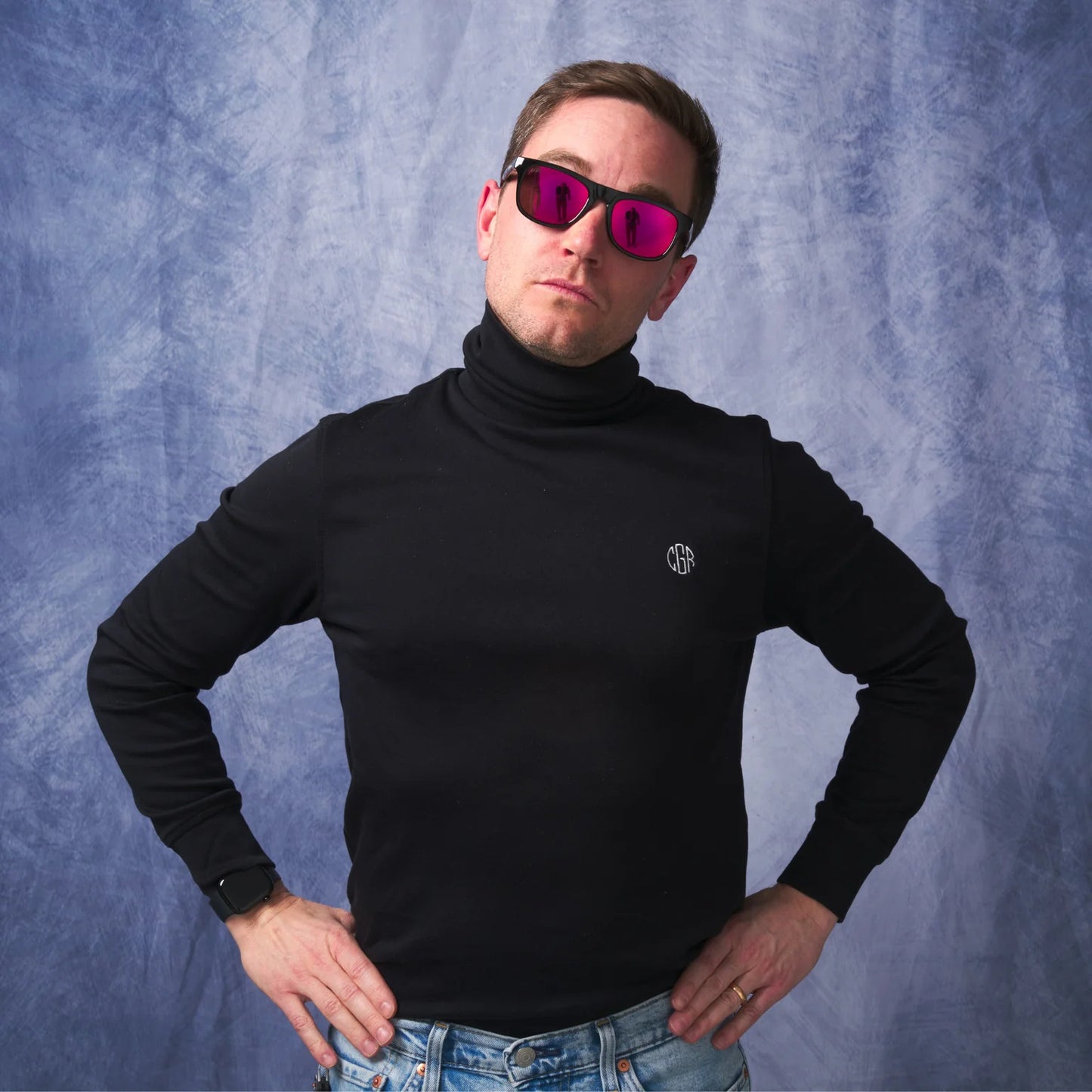 PIT VIPER THE HIGHBALL EXEC SUNGLASSES w/HDPV POLAR SMOKE
