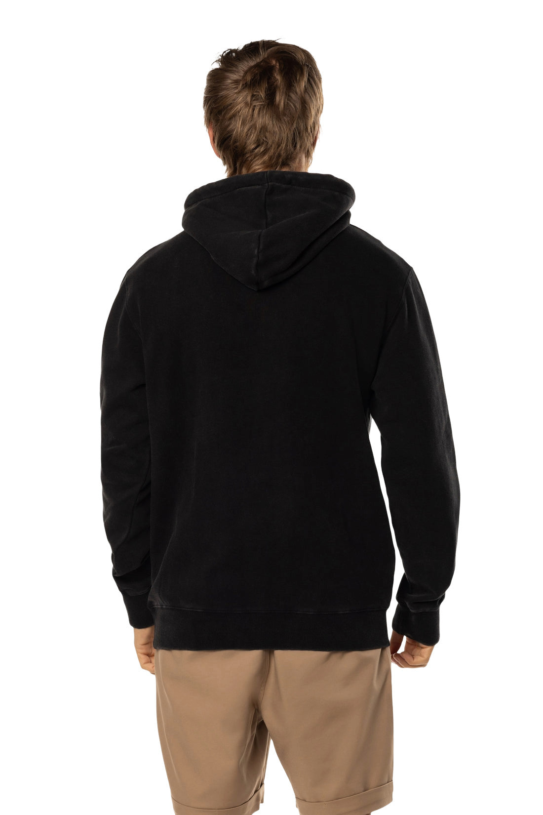 TEAMLTD MENS LOGO PALM HOODY SP25 VINTAGE BLACK