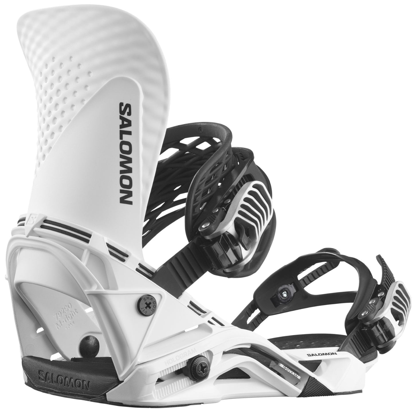 2025 SALOMON HOLOGRAM SNOWBOARD BINDINGS WHT