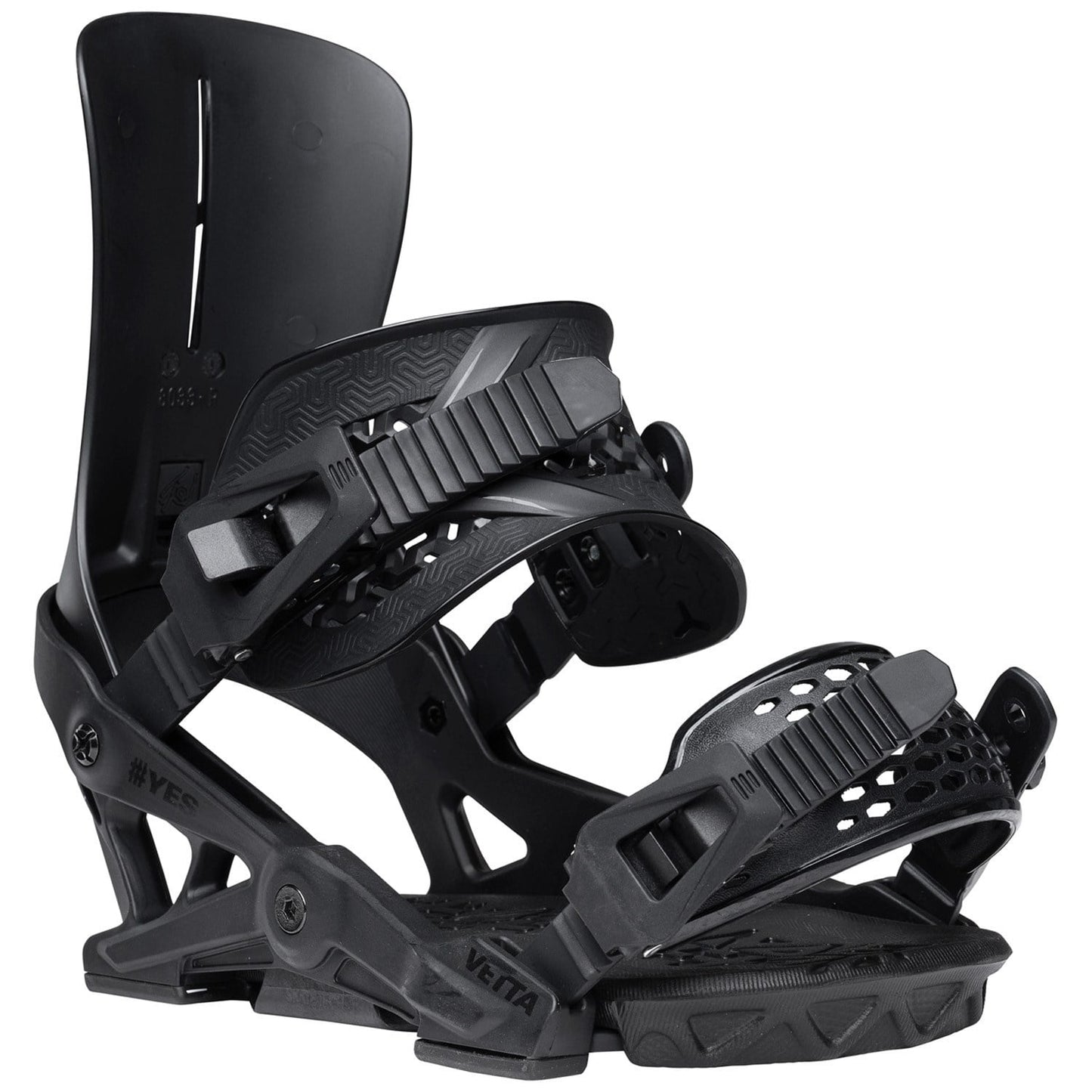 2026 YES WMNS VETTA SNOWBOARD BINDINGS PITCH BLACK