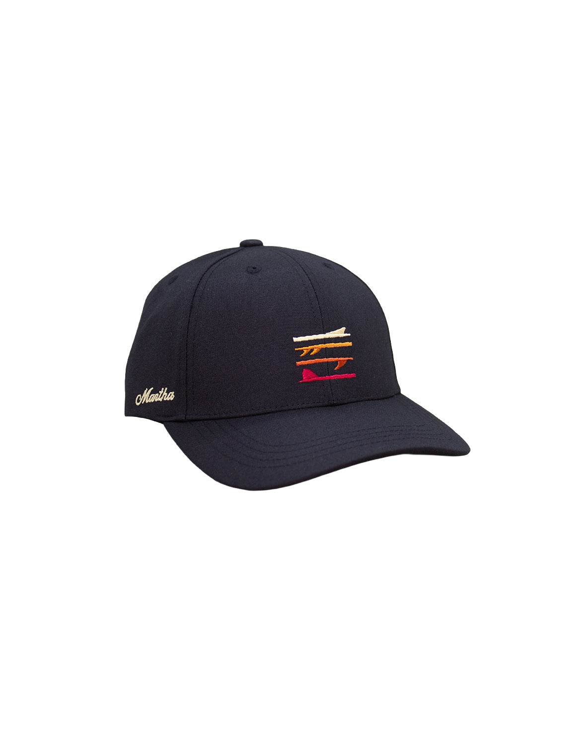 MARTHA MENS CARMEL BASEBALL HAT SP26 BLACK