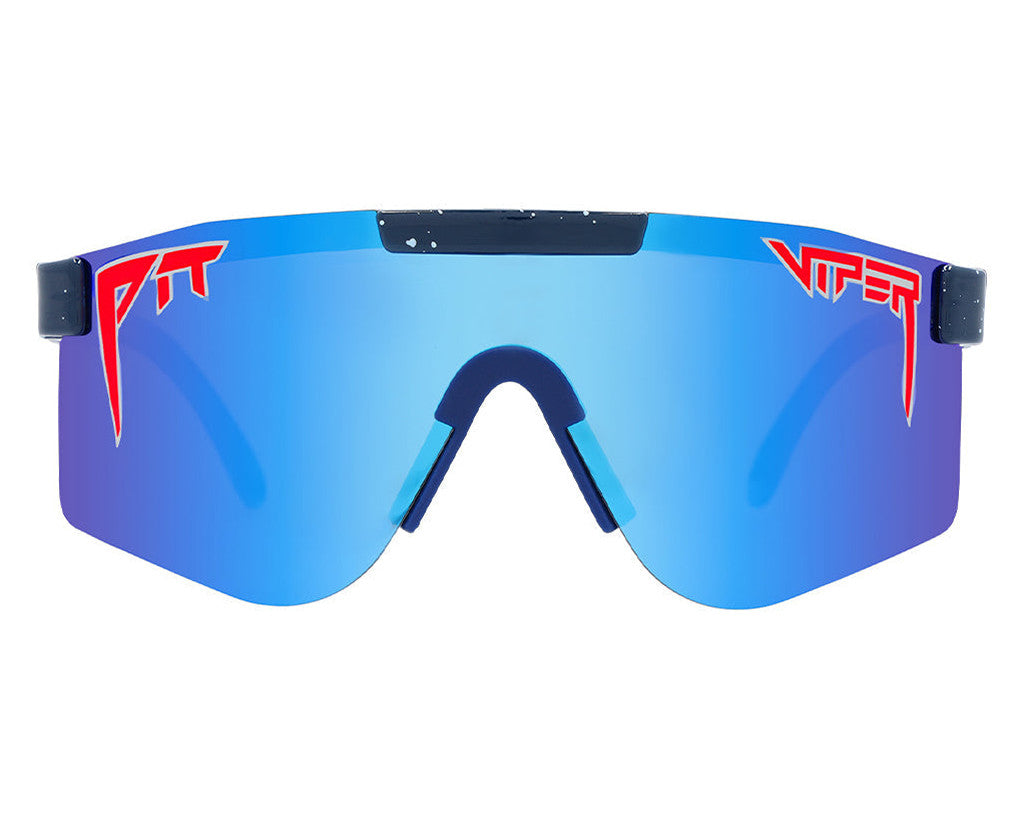 PLX PIT VIPER THE BASKETBALL TEAM POLARIZED DOUBLE WIDE SUNGLASSES