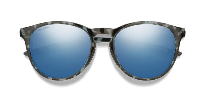SMITH WANDER SKY TORT SUNGLASSES w/ CP PLR BLUE MIR