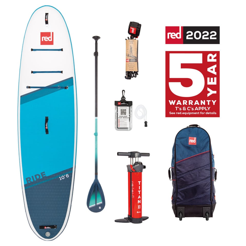 2022 RED PADDLE 10'6 RIDE CT SUP PACKAGE