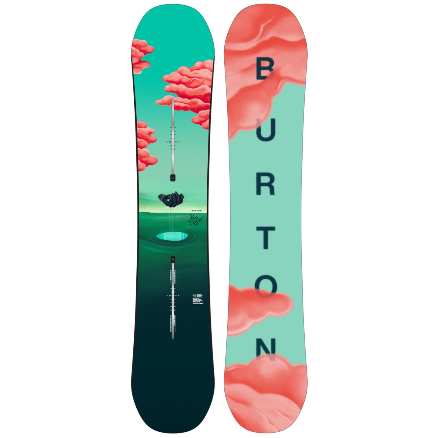 2025 BURTON WMNS YEASAYER CAMBER SNOWBOARD