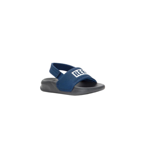 REEF KIDS LITTLE ONE SLIDE SANDALS SP24 GREY/BLUE
