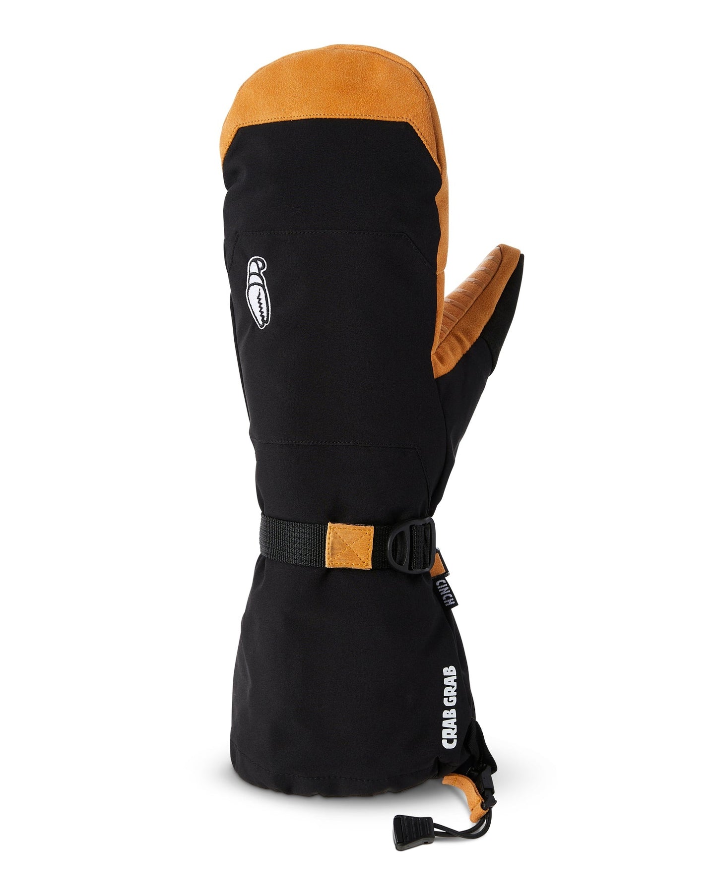 2024 CRAB GRAB CINCH MITT BLACK TAN