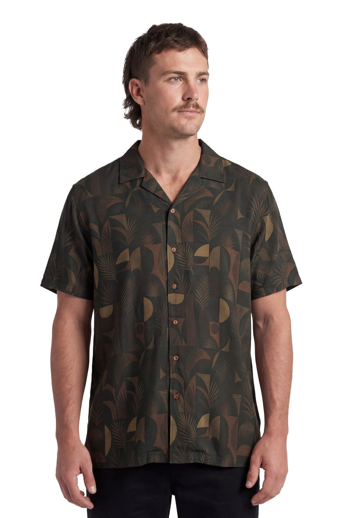 TEAMLTD MENS VICE SS SHIRT SP26 JUNGLE NOIR