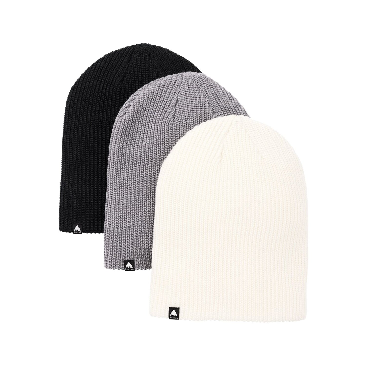 2026 BURTON RECYCLED DND BEANIE 3 PACK BLK/SHARK/WHT