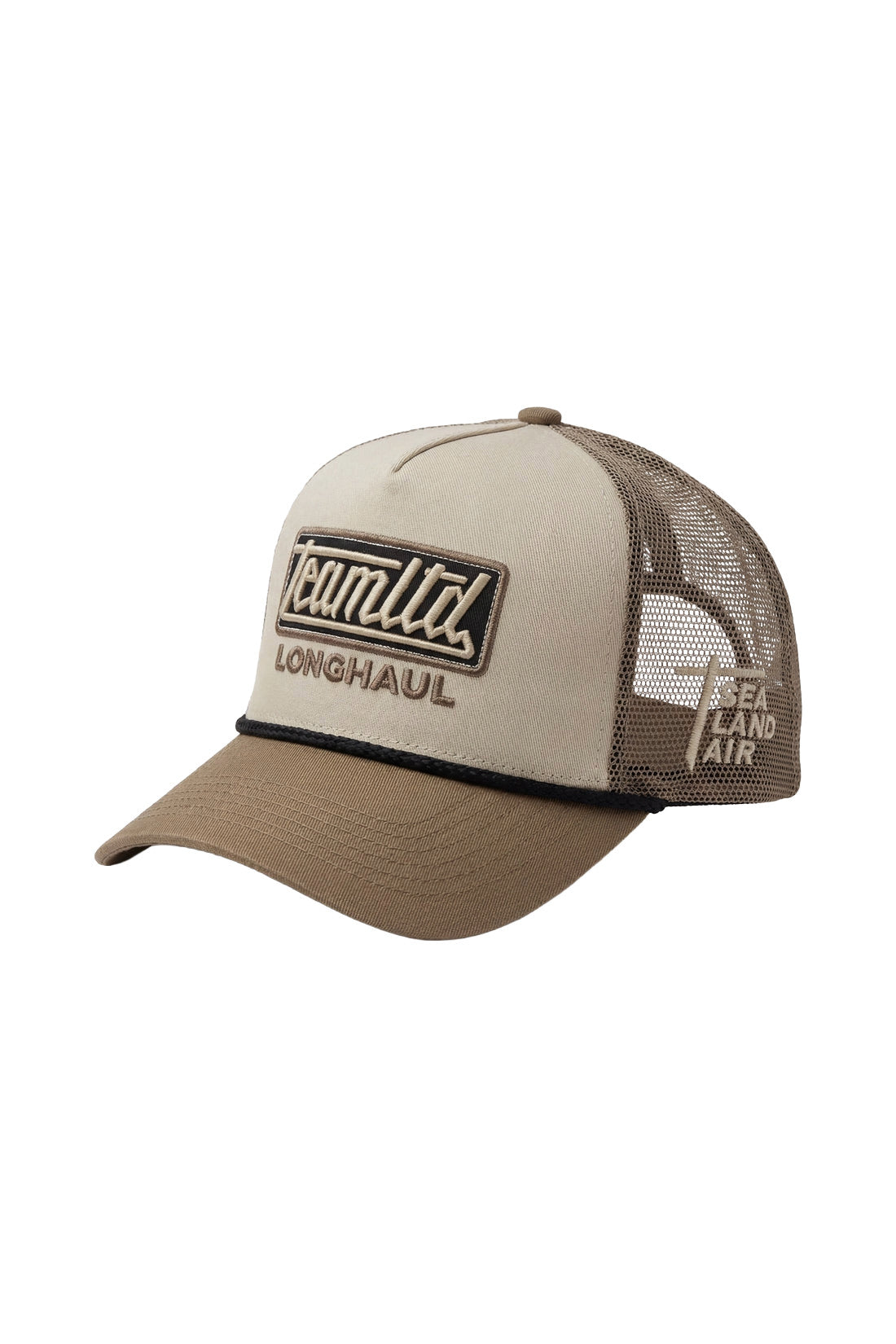TEAMLTD MENS LONGHAUL TRUCKER HAT SP26 BROWN