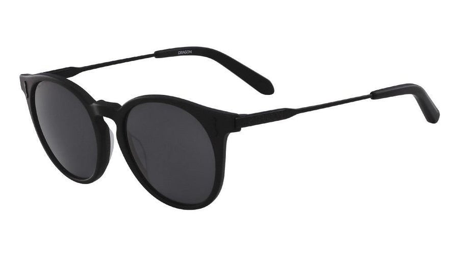DRAGON HYPE MATTE BLACK SUNGLASSES w/ LL SMK LENS