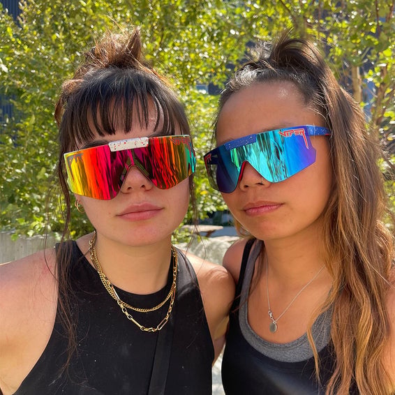 PIT VIPER THE HEATER FLIP OFFS SUNGLASSES