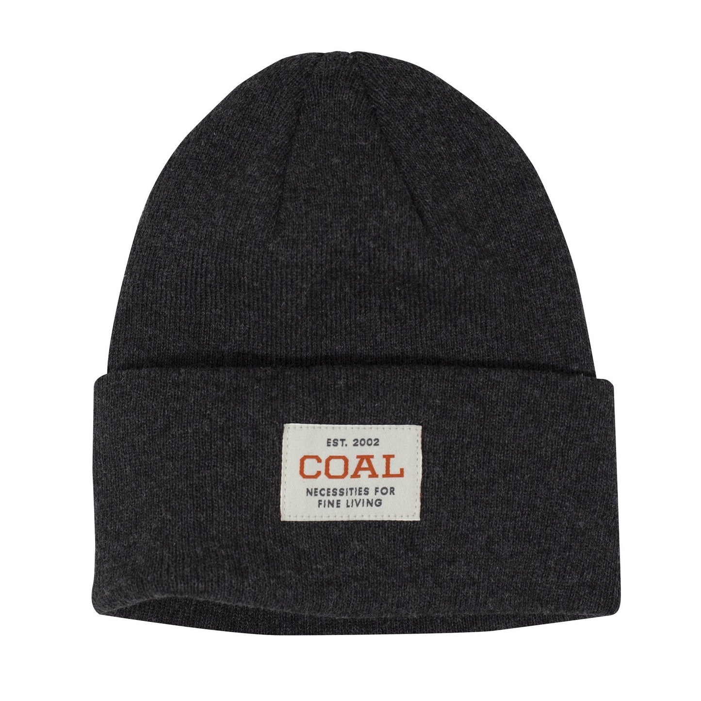 2023 COAL THE RECYCLED UNIFORM BEANIE HEATHER BLACK OS