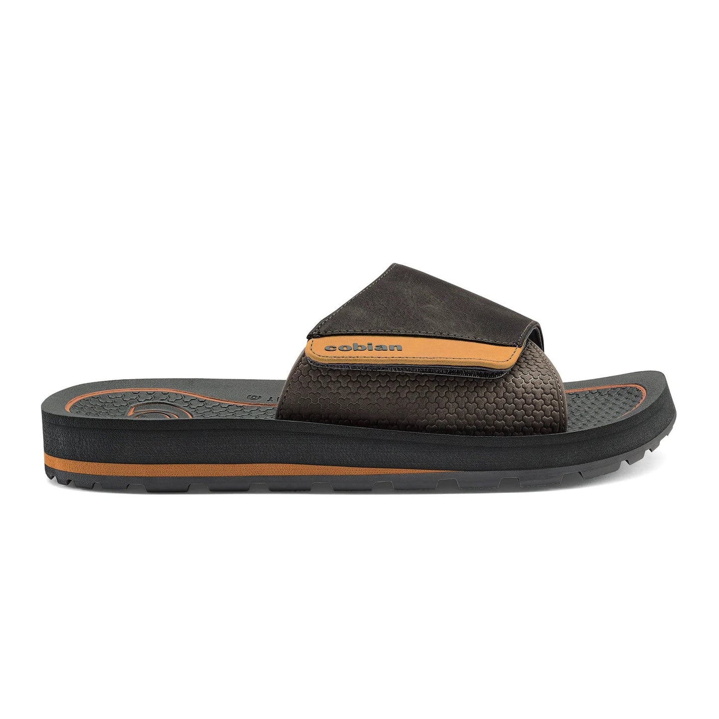 COBIAN MENS DRT SLIDE SANDALS SP25 CHARCOAL