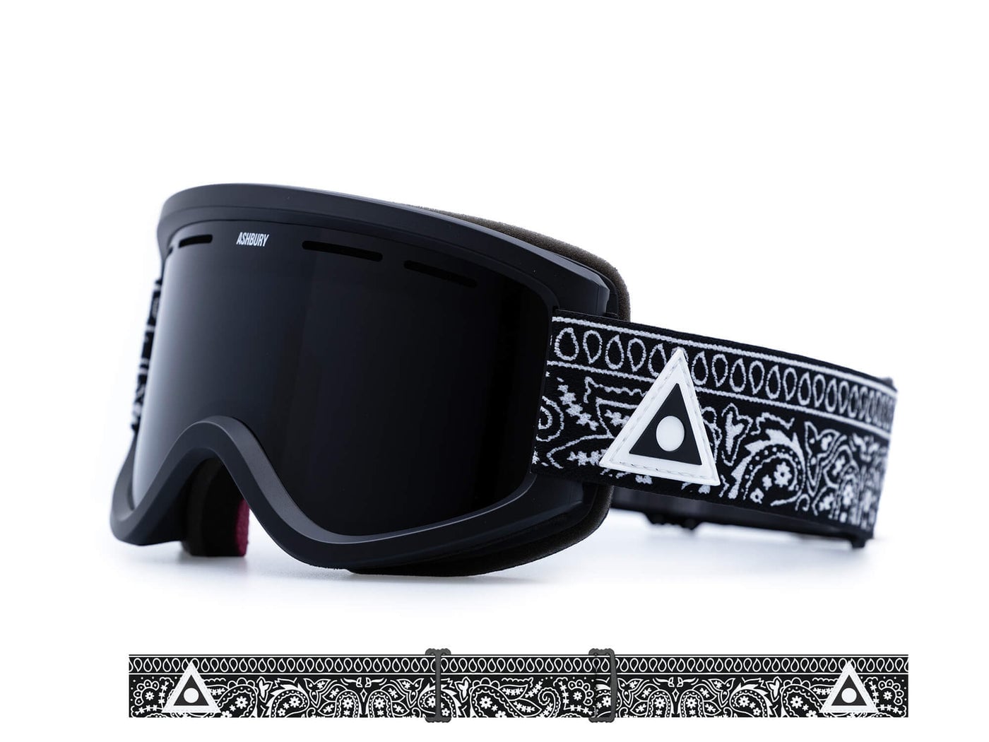 2026 ASHBURY WARLOCK GGL BANDIT w/ DARK SMOKE LENS + YLW