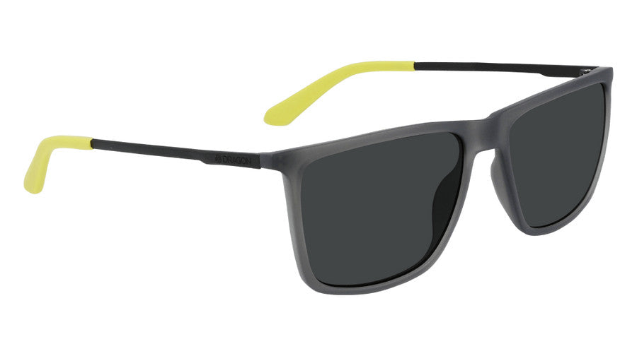 DRAGON KODIAK MATTE CHARCOAL SUNGLASSES w/ LL SMK LENS