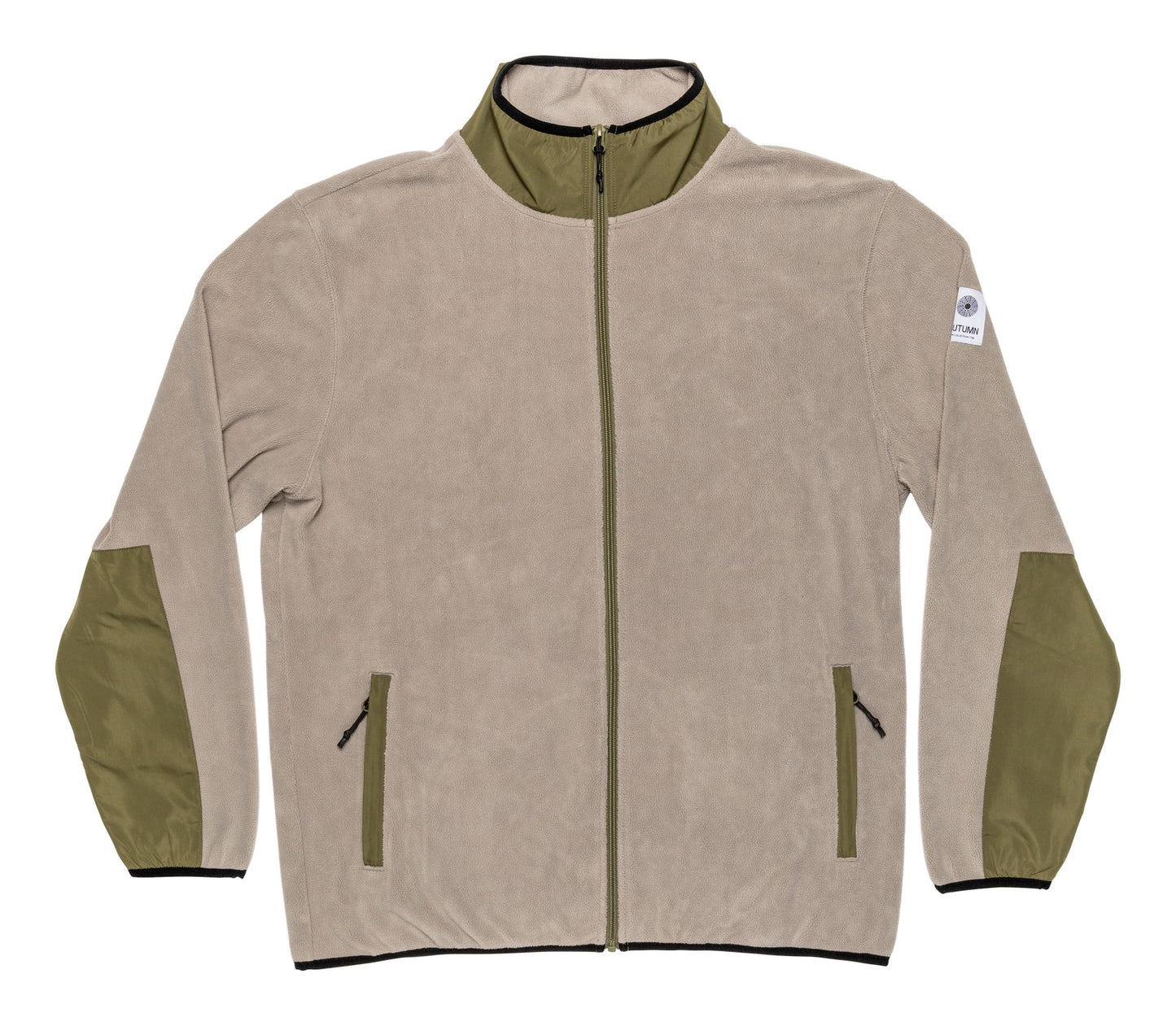 2023 AUTUMN MENS SOLSTICE FULL ZIP FLEECE GREY
