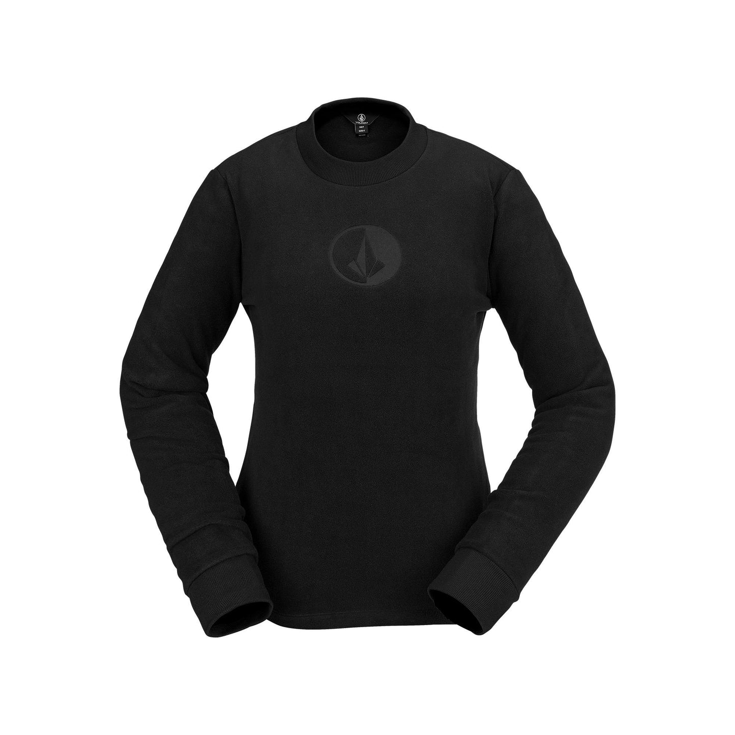 2023 VOLCOM WMNS POLAR FLEECE CREW BLACK