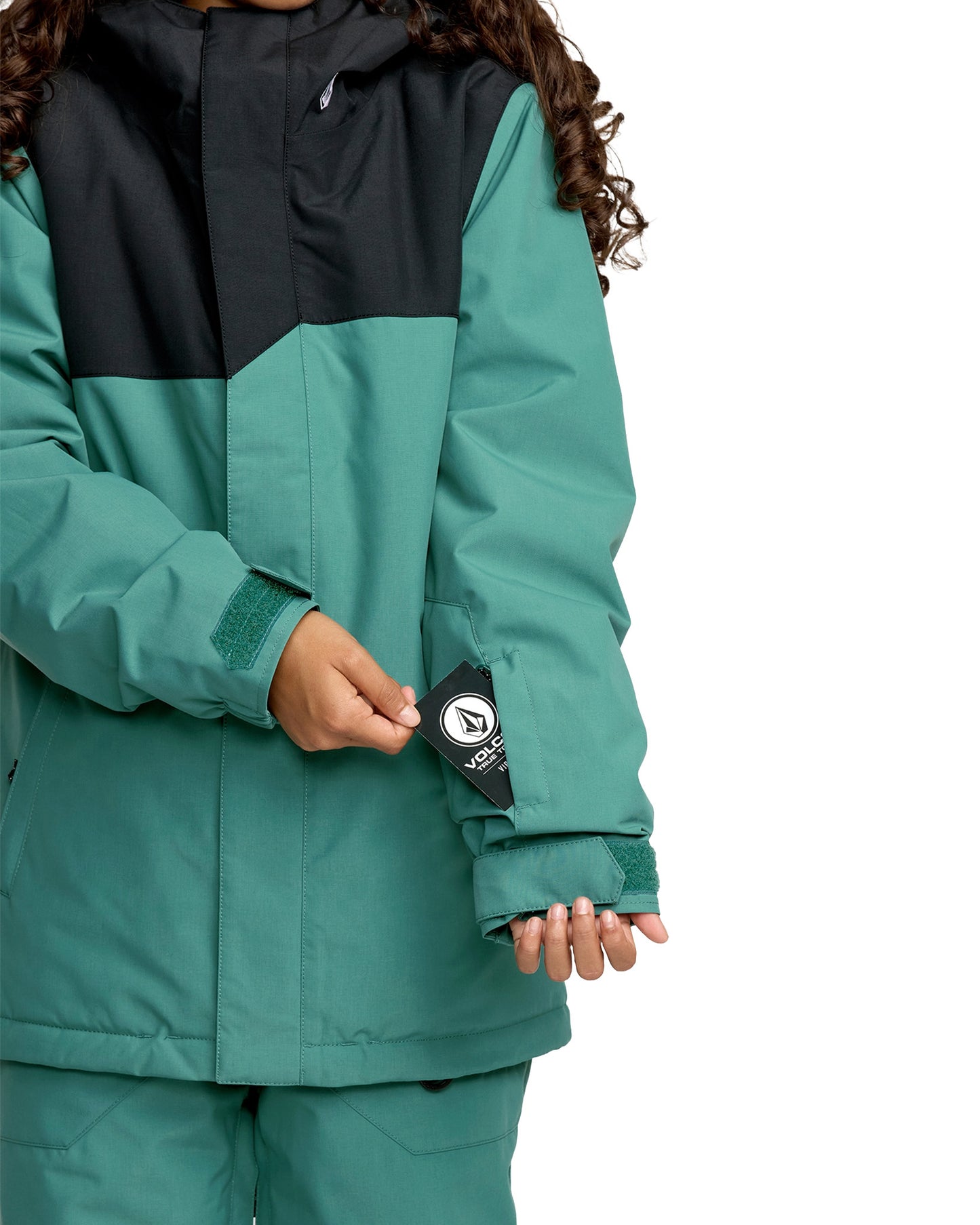 2026 VOLCOM YOUTH STONE.91 INS JACKET SPRUCE GREEN