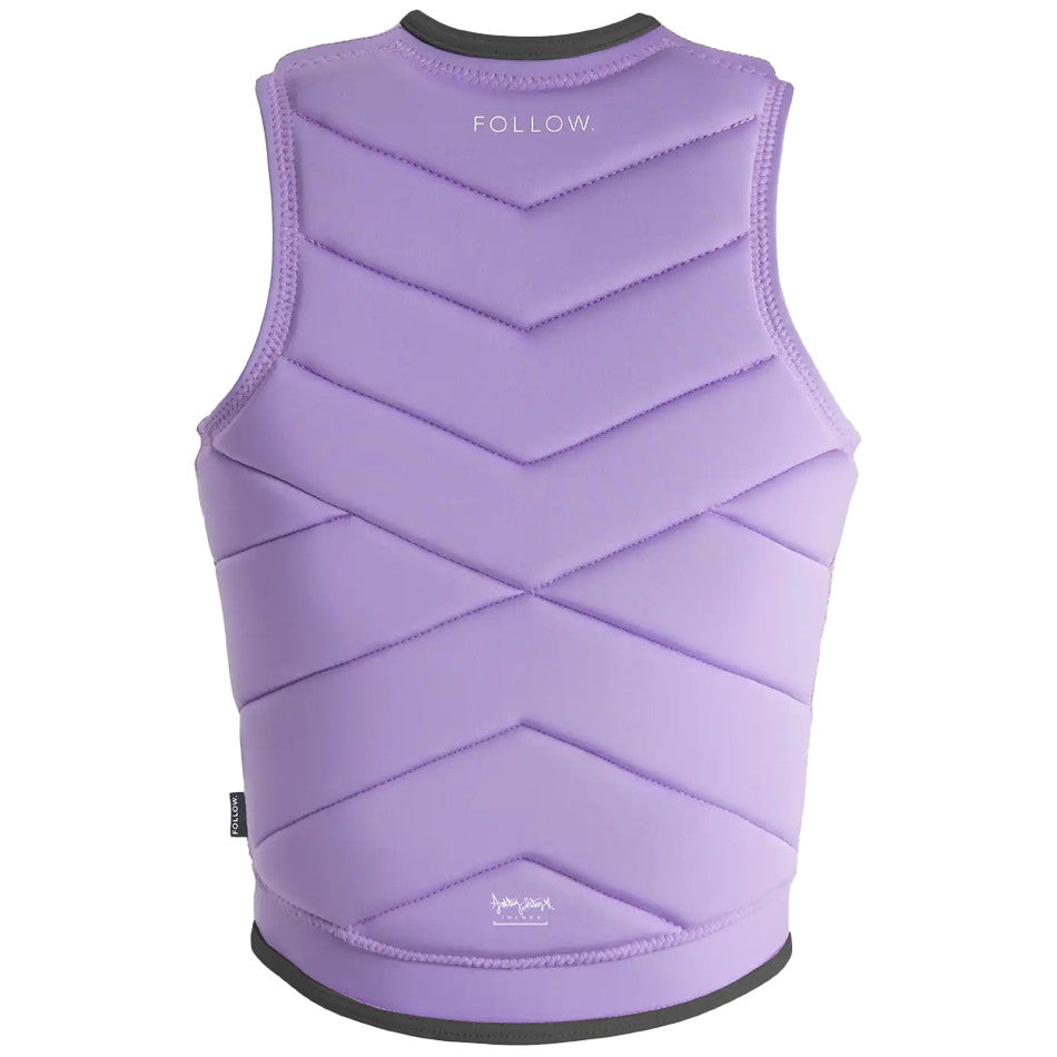 2025 FOLLOW WMNS MEMPHIS VEST PURPLE