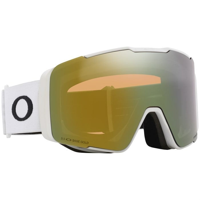 2026 OAKLEY LINE MINER PRO L GGL MT WHT w/ SPHR + SG GLD