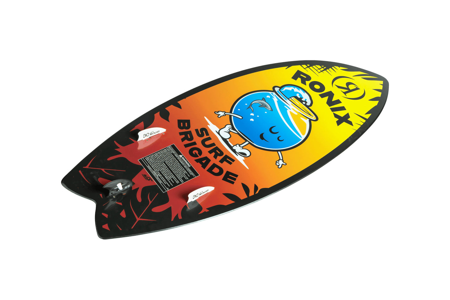 2025 RONIX BOYS SONIC FISH WAKESURF SUNSET SPLASH