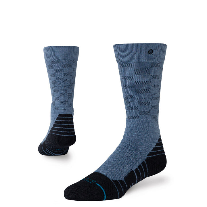 2026 STANCE KIDS CHECK ME OUT MID POLY SNOW SOCKS SEABLUE