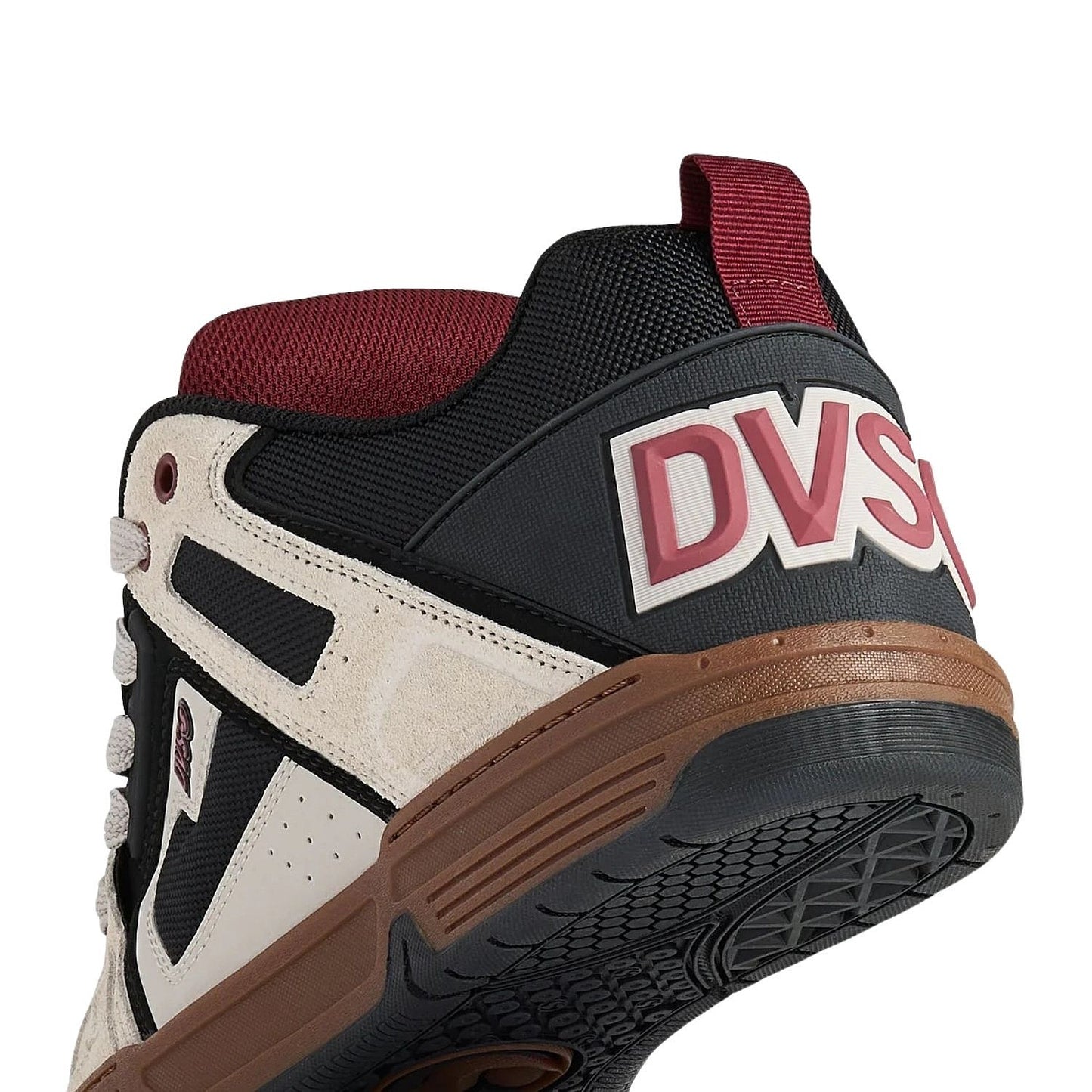 DVS MENS COMANCHE SHOE FA25 (050) SIL/BLK/RUBY