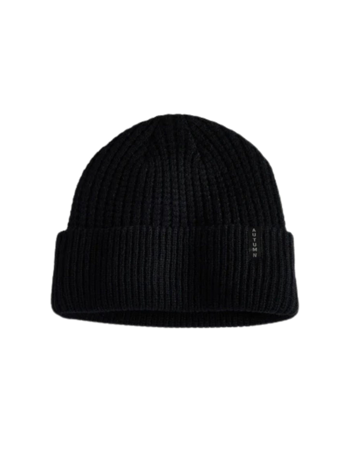 2025 AUTUMN WOOL THERMAL KNIT BLACK