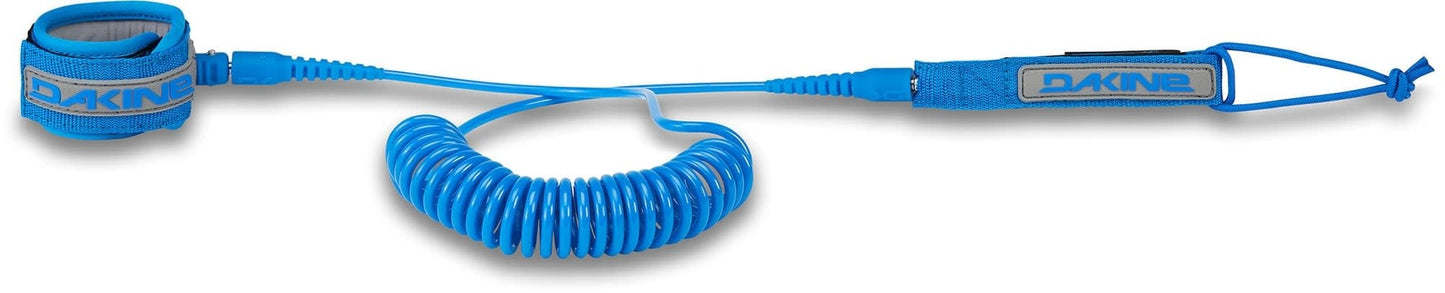 DAKINE SUP 10'X3/16" COILED ANKLE LEASH SP23 BLUE