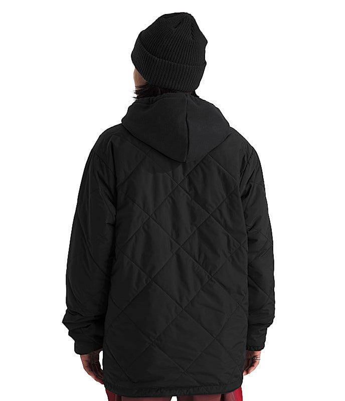 2026 TNF MENS AFTERBURNER INSULATED LS FLANNEL TNF BLACK