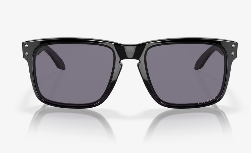 OAKLEY HOLBROOK XL POLISHED BLK SUNGLASSES w/ PRIZM GRY LENS