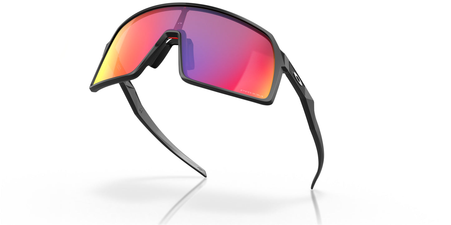 OAKLEY SUTRO MATTE BLK SUNGLASSES w/ PRIZM ROAD LENS
