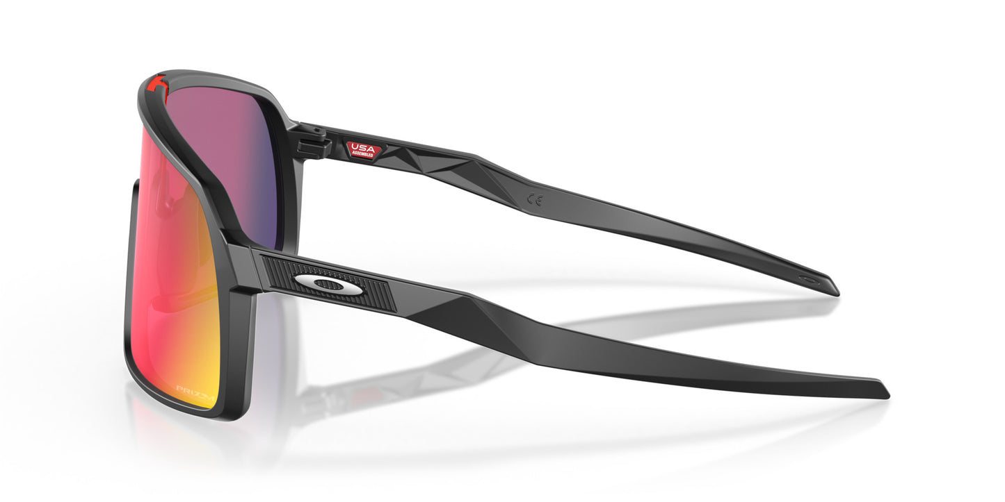 OAKLEY SUTRO MATTE BLK SUNGLASSES w/ PRIZM ROAD LENS