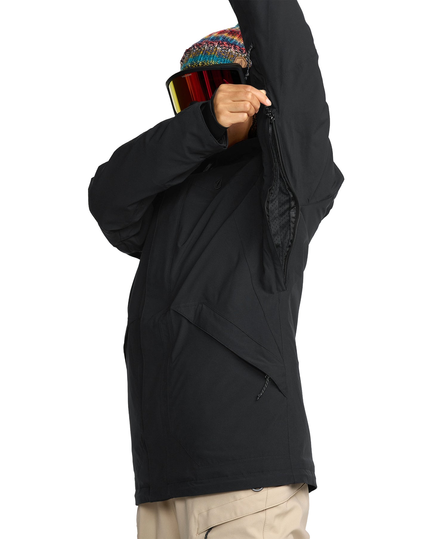 2026 VOLCOM WMNS SHELTER 20K 3D STRETCH JACKET BLACK