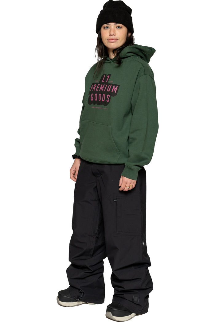 2026 L1 WMNS FAIRFEILD CARGO SNOW PANTS BLACK XS