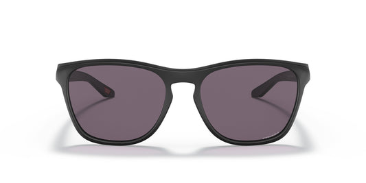 OAKLEY MANORBURN MATTE BLACK SUNGLASSES w/ PRIZM GREY LENS