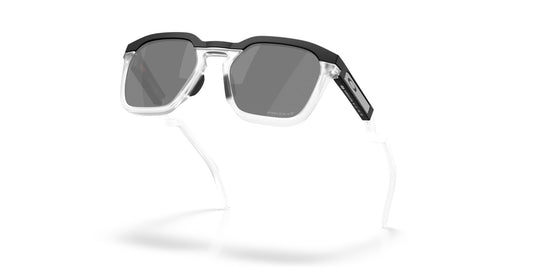 OAKLEY HSTN SQ MATTE BLACK SUNGLASSES w/ PRIZM BLK PLR